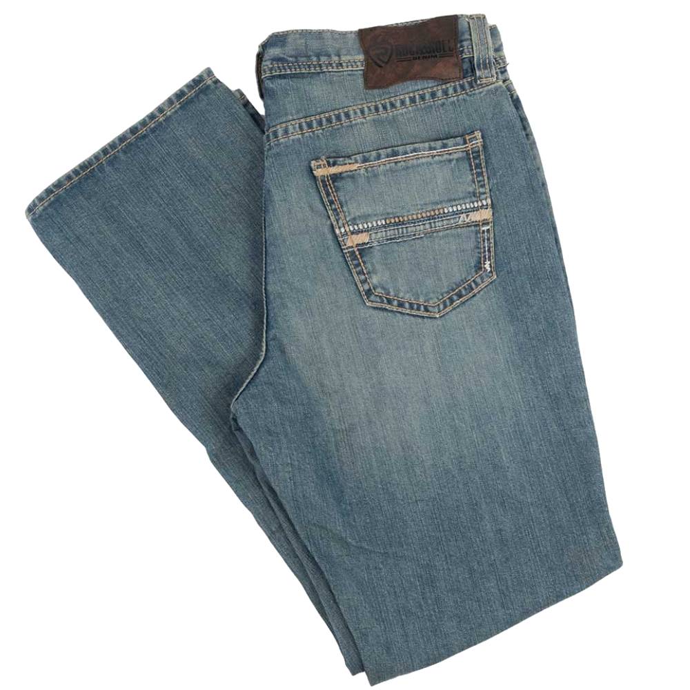 Rock & Roll Denim Men's Double Barrel Relaxed Stackable Bootcut Jean MEN - Clothing - Jeans Panhandle   