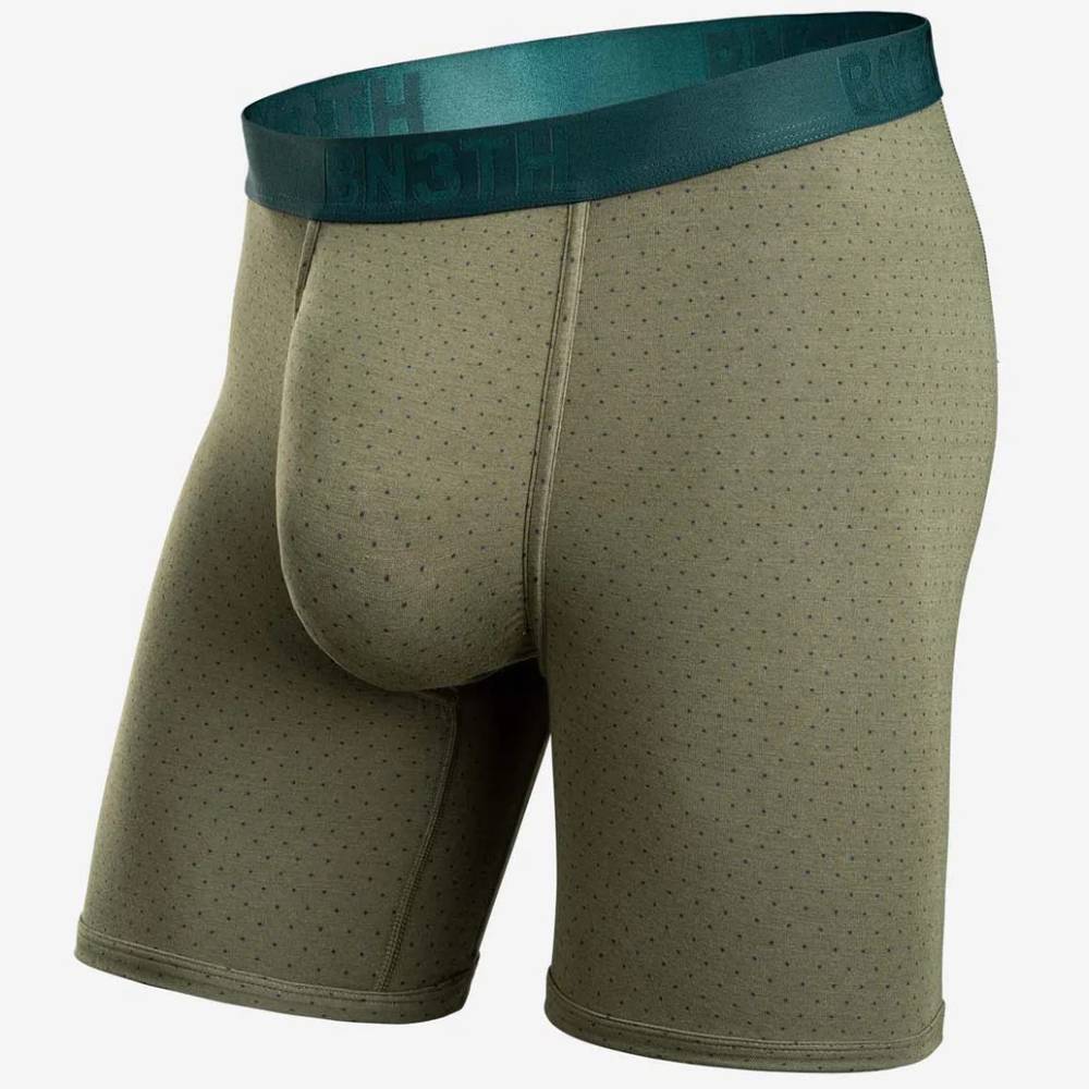 BN3TH Classic Boxer Brief - Micro Dot Pine MEN - Clothing - Underwear, Socks & Loungewear BN3TH   