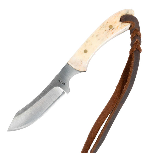 Justin Wiley Carbon Steel Knife with White Bone Handle Knives Justin Wiley