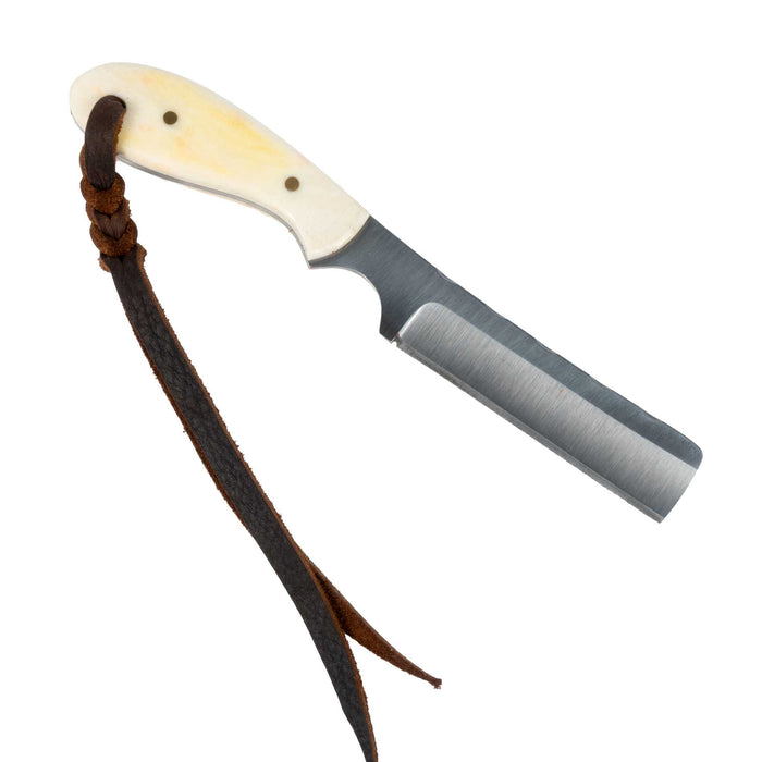 JUSTIN WILEY CUSTOM CARBON STEEL W/ LEATHER SHEATH