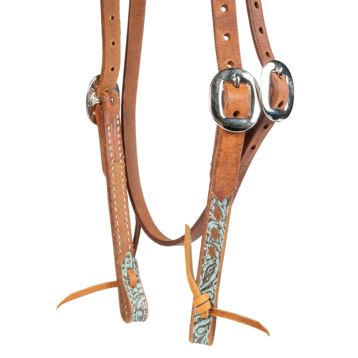 Teskey's Western Print Pony Headstall