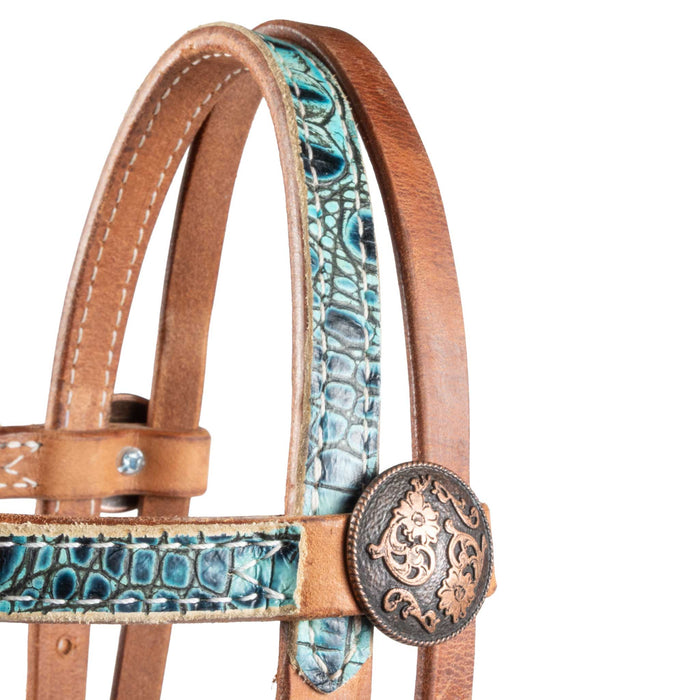 Teskey's Gator Browband Pony Headstall
