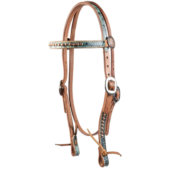 Teskey's Gator Browband Pony Headstall