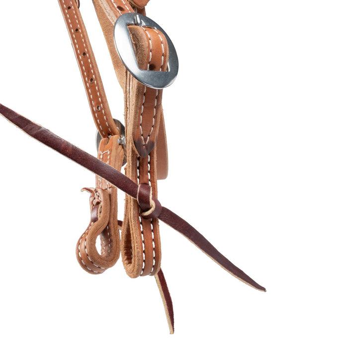 Teskey's Light Oil Doubled Leather Browband Headstall