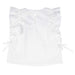 Hayden Girl's Blue Helmet Bow Patched Ruffle Tank Top KIDS - Girls - Clothing - Tops - Sleeveless Tops Hayden Los Angeles