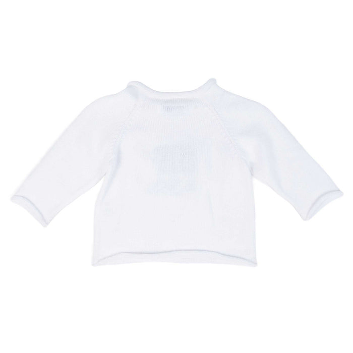 Light Blue Baby Cowboy Boot Rollneck Sweater