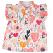 Hayden Girl's Hearts & Tulips Ruffle Tank Top KIDS - Girls - Clothing - Tops - Sleeveless Tops Hayden Los Angeles