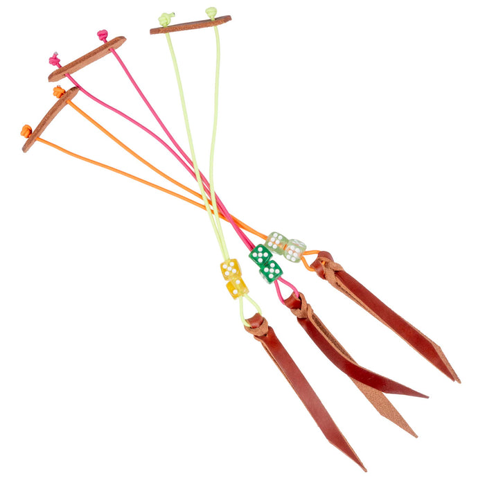 Dice Rope Holder Colored Bungee