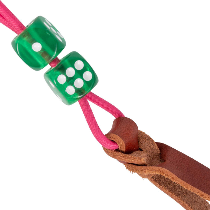 Dice Rope Holder Colored Bungee