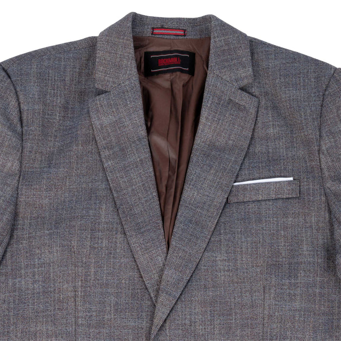 Rock & Roll Denim Men's Iridescent Dark Brown Woven Sport Coat MEN - Clothing - Sport Coats Panhandle