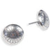 Engraved Circle Stud Earrings WOMEN - Accessories - Jewelry - Earrings Sunwest Silver