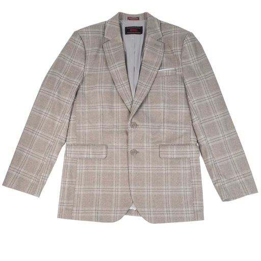 Rock & Roll Denim Men's Taupe Plaid Sport Coat MEN - Clothing - Sport Coats Panhandle