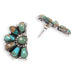Rosette Half Cluster Royston Earring WOMEN - Accessories - Jewelry - Earrings Al Zuni