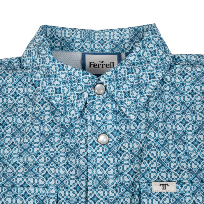 Ferrell Brand Boy's Clint Snap Shirt