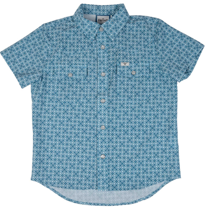 Ferrell Brand Boy's Clint Snap Shirt