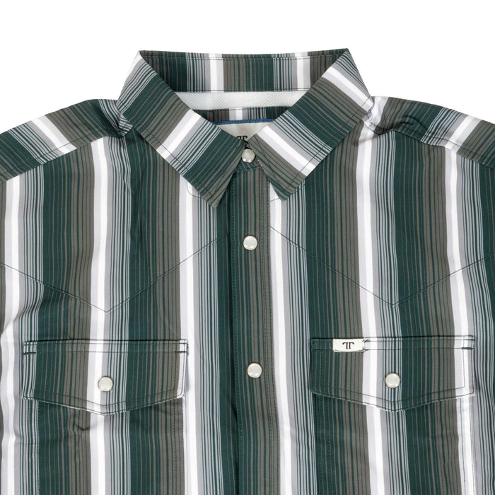 Ferrell Brand Tristan Stripe Snap Shirt