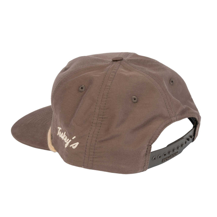 Teskey's Outfitter & Cowboy Supply Rope Cap - Dark Mocha/Khaki