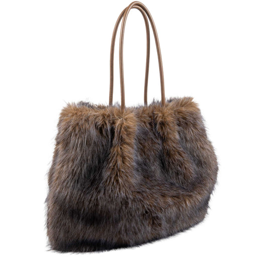 Dolce Vita Noor Faux Fur Multicolor Tote Bag WOMEN - Accessories - Handbags - Tote Bags Dolce Vita