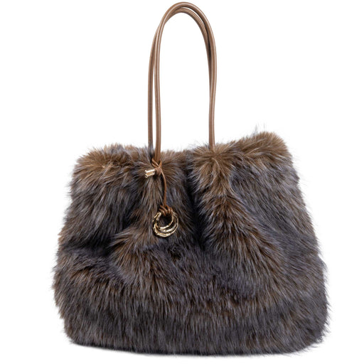 Dolce Vita Noor Faux Fur Multicolor Tote Bag WOMEN - Accessories - Handbags - Tote Bags Dolce Vita
