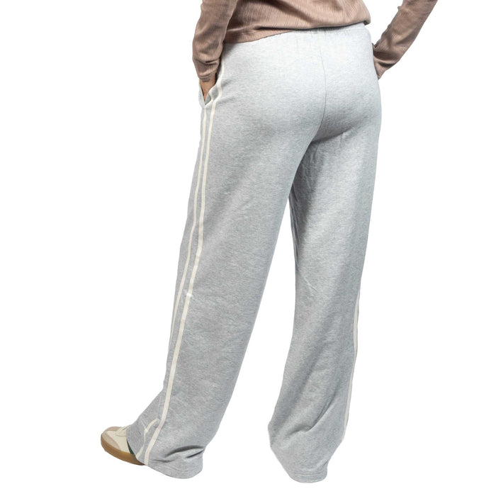 Dylan Wide Leg Side Stripe Pant