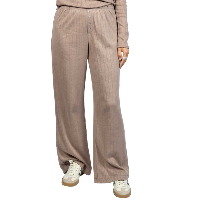Dylan Kelly Pointelle Wide Leg Pant
