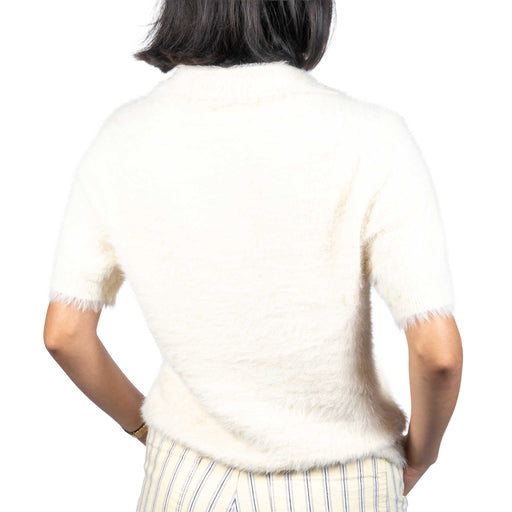 Dylan Francis Natural Polo Shirt WOMEN - Clothing - Tops - Short Sleeved Dylan