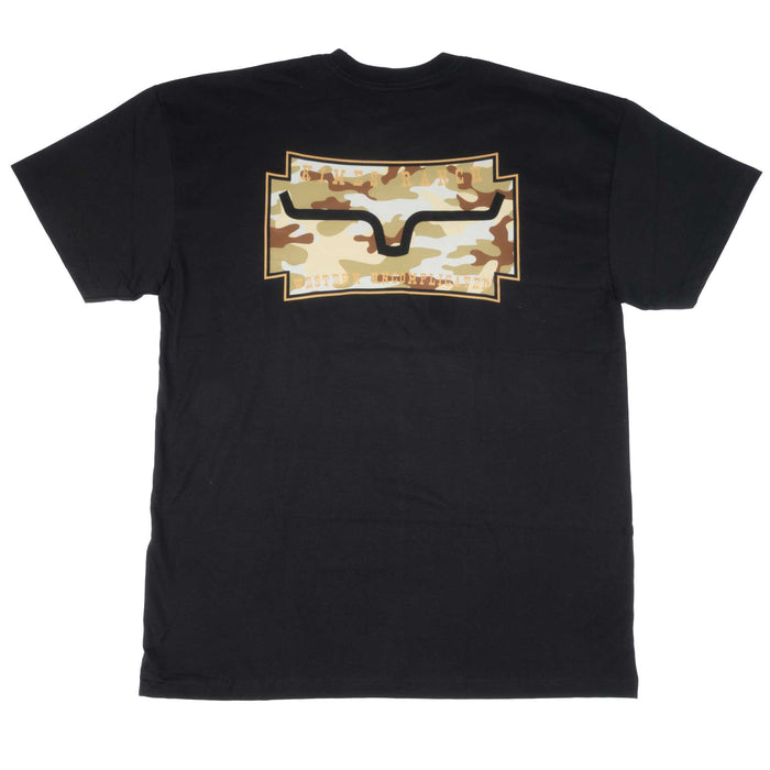Kimes Ranch Men's Camo Crest Graphic Tee