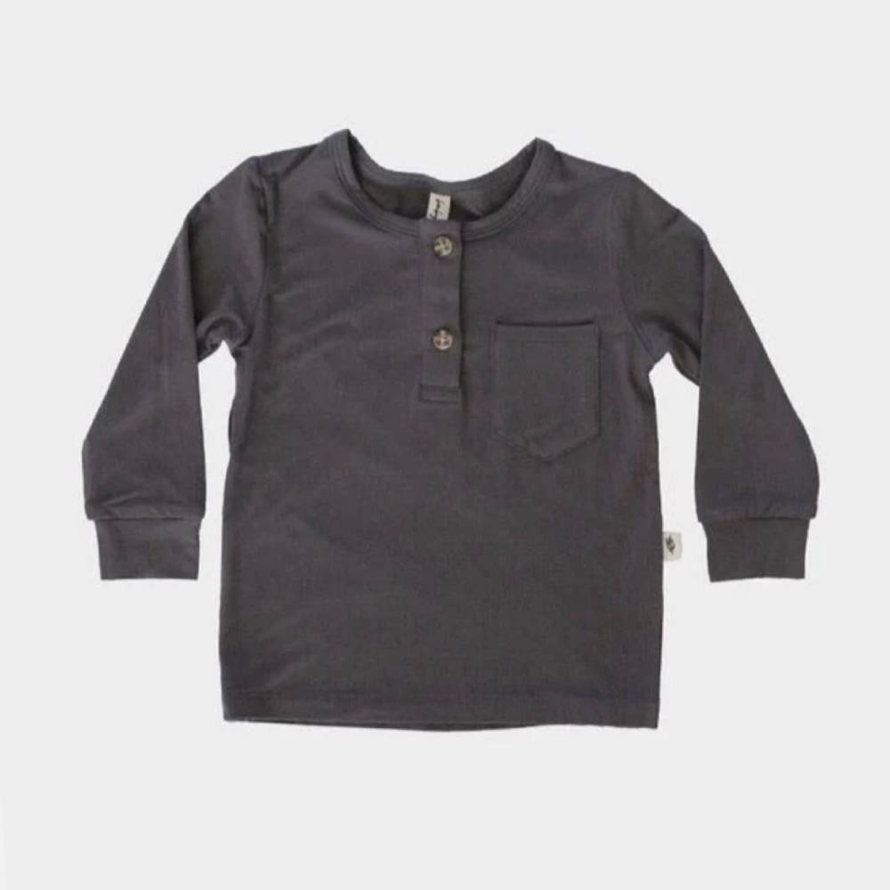 Babysprouts Boy's Henley Shirt KIDS - Baby - Baby Boy Clothing Babysprouts   