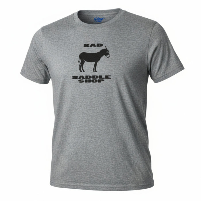 Teskey's Bad Burro Saddle Shop Tee - Heather Grey
