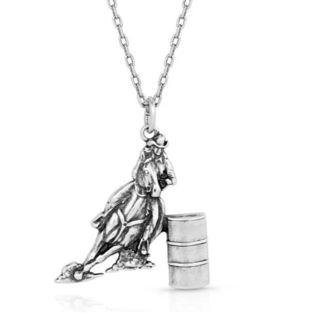 Montana Silversmiths Barrel Racer Pendant Necklace WOMEN - Accessories - Jewelry - Necklaces Montana Silversmiths   