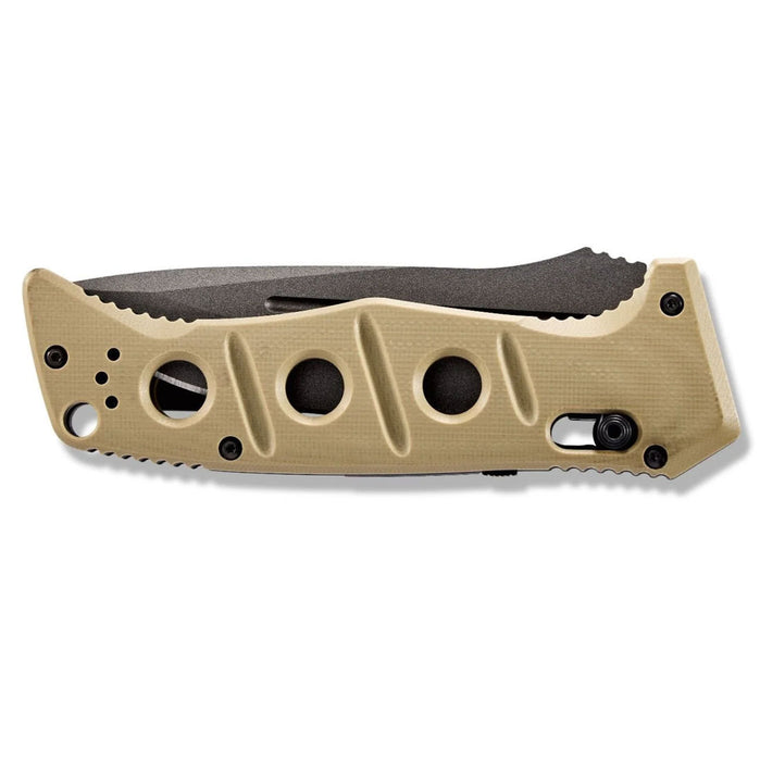 Benchmade Desert Tan Auto Adamas Knife Knives Benchmade