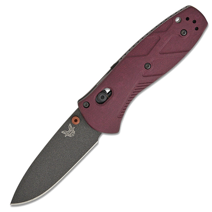 Benchmade Mini Barrage Redstone Richlite Folding Knife Knives Benchmade