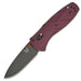 Benchmade Mini Barrage Redstone Richlite Folding Knife Knives Benchmade