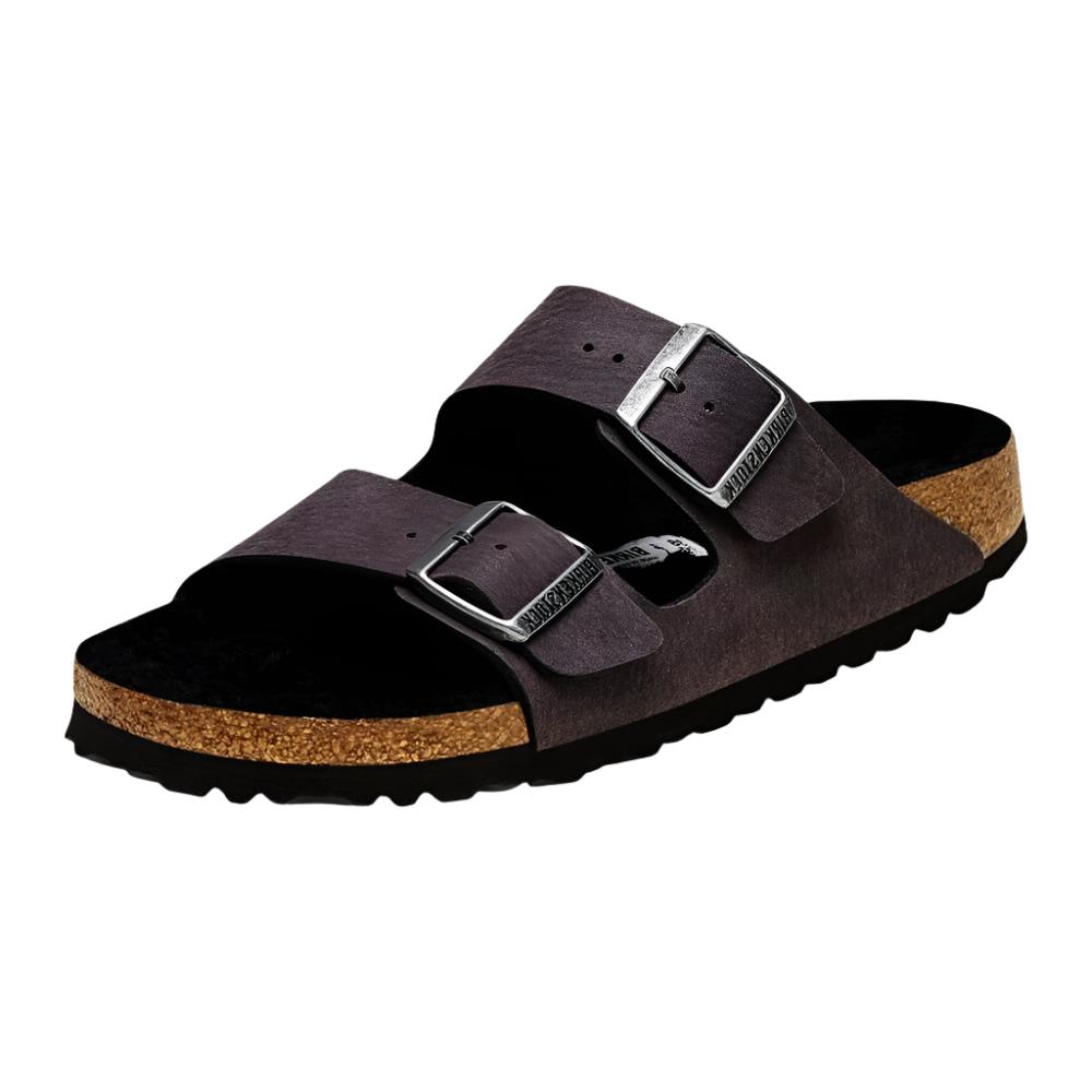 Birkenstock Arizona Shearling - Desert Dusk Black