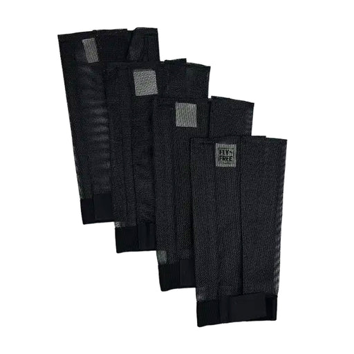 Fly Free Insect Protection Boots Equine - Fly & Insect Control FlyFree Standard Black