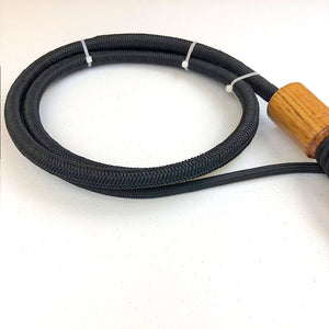 Double C Customs 8' Nylon Whip Tack - Whips, Crops & Quirts Double C Custom Whips Black  