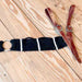 Handmade Black Mohair Tripping Collar Tack - Breast Collars Iron Horse Head Brand