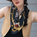 Fringe Scarves "Always Saddle Your Own Horse" Long Wild Rag ACCESSORIES - Additional Accessories - Wild Rags & Scarves Fringe Scarves   