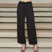 * Silky Lattice Print Palazzo Pant - FINAL SALE WOMEN - Clothing - Pants & Leggings Milio Milano