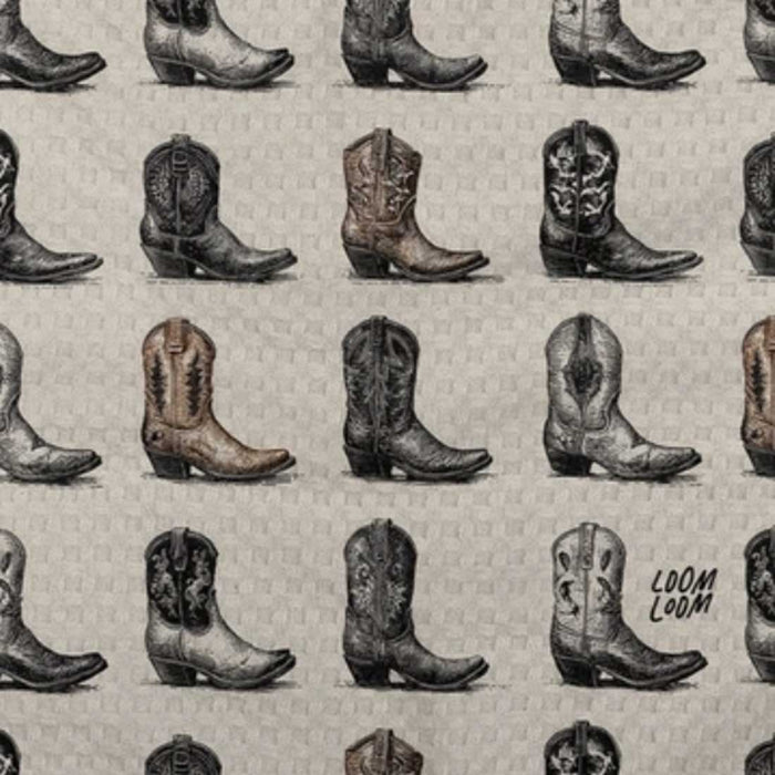 Boot Rows Kitchen Towel