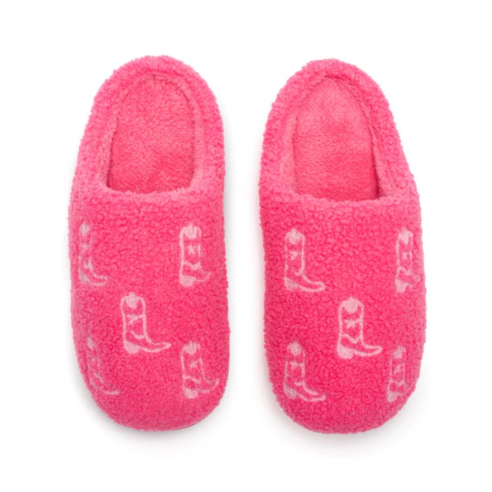 Boot Print Slippers WOMEN - Footwear - Casuals Living Royal   
