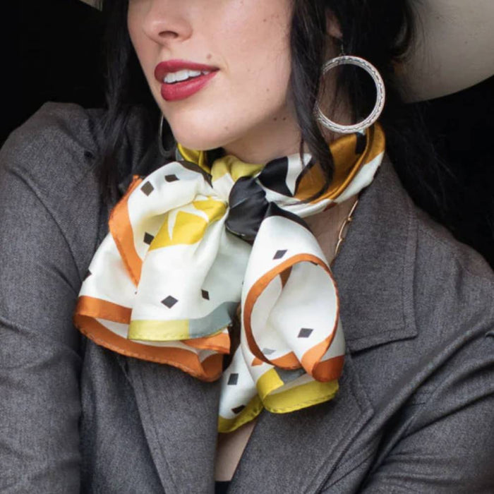 Fringe Scarves "Bronco Buster" Long Wild Rag ACCESSORIES - Additional Accessories - Wild Rags & Scarves Fringe Scarves   