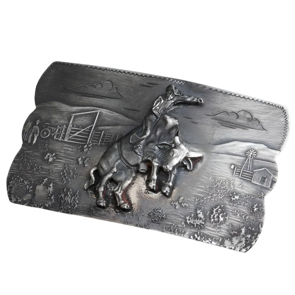 Morgan belt top buckle