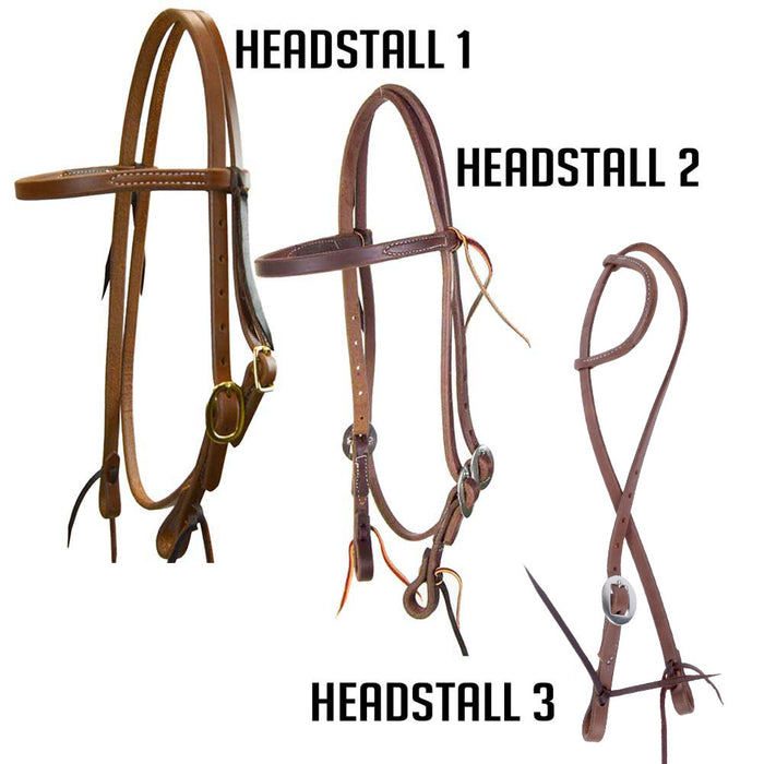 Teskey's Cavalry Low Correction Bit Bridle Rig