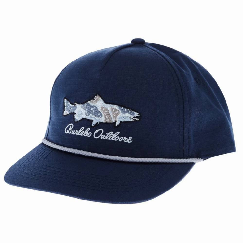 Burlebo Camo Fish Cap HATS - BASEBALL CAPS Burlebo   