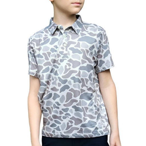 Burlebo Boy's Deer Camo Performance Polo KIDS - Boys - Clothing - Shirts - Short Sleeve Shirts Burlebo   