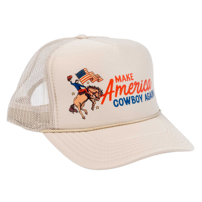 Make America Cowboy Again Cap WOMEN - Accessories - Caps, Hats & Fedoras Teskeys