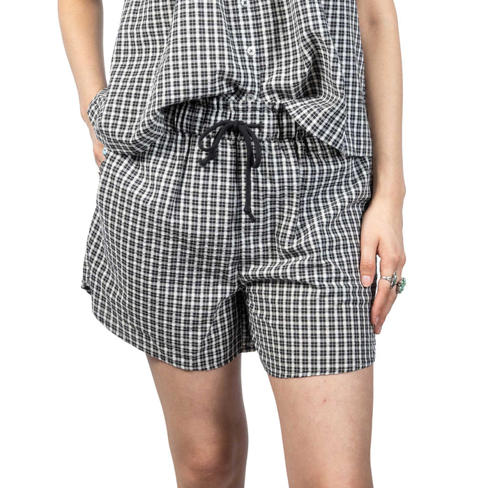 Flag & Anthem Women's Avery Gingham Drawstring Shorts WOMEN - Clothing - Shorts Flag And Anthem