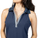 Johnny Collar Sea Blue Mini Dress WOMEN - Clothing - Dresses RD International