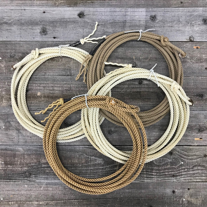 Cowboy Cordage Tan 4 Strand Poly Calf Rope Tack - Ropes & Roping Cowboy Cordage